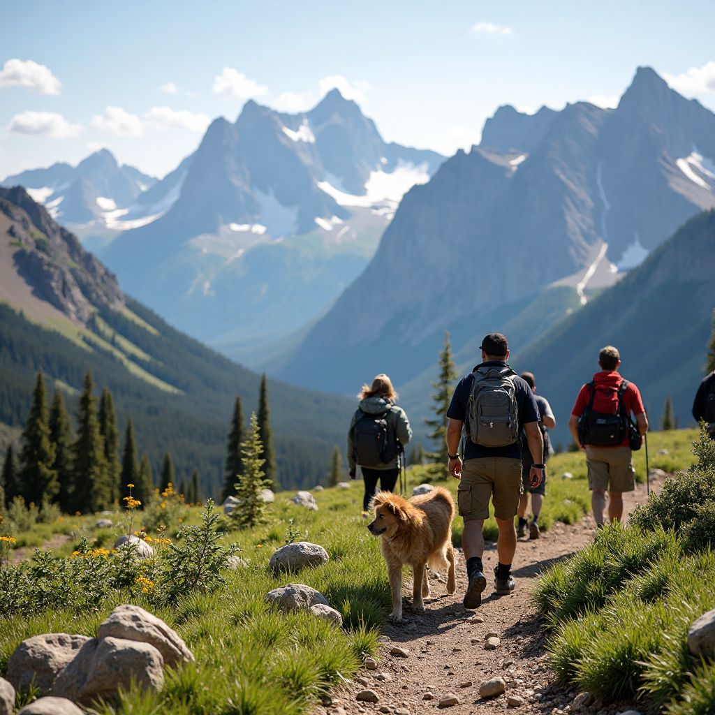 Team guiding expedition